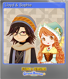 Series 1 - Card 5 of 6 - Lloyd & Sophie