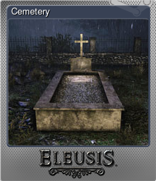 Series 1 - Card 5 of 6 - Cemetery