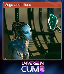 Series 1 - Card 4 of 5 - Vega and Liluna