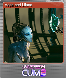 Series 1 - Card 4 of 5 - Vega and Liluna