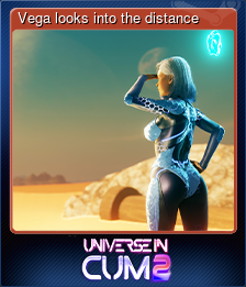 Series 1 - Card 1 of 5 - Vega looks into the distance