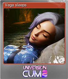 Series 1 - Card 2 of 5 - Vega sleeps