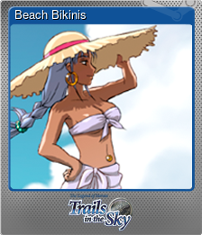 Series 1 - Card 10 of 13 - Beach Bikinis