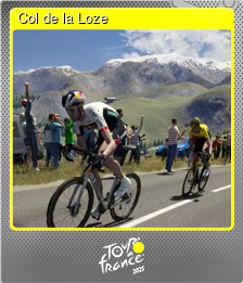 Series 1 - Card 4 of 5 - Col de la Loze