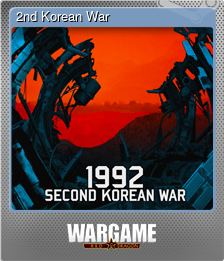 Series 1 - Card 2 of 6 - 2nd Korean War