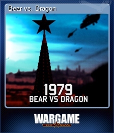 Series 1 - Card 6 of 6 - Bear vs. Dragon