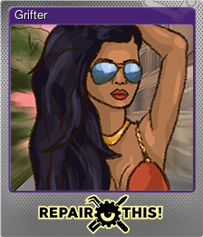 Series 1 - Card 4 of 8 - Grifter
