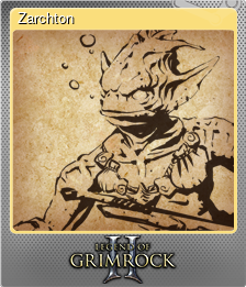 Series 1 - Card 8 of 8 - Zarchton