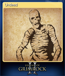 Series 1 - Card 7 of 8 - Undead