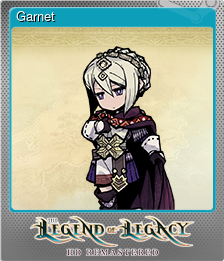 Series 1 - Card 4 of 7 - Garnet