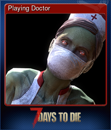 Series 1 - Card 6 of 8 - Playing Doctor