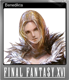 Series 1 - Card 6 of 8 - Benedikta