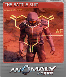 Series 1 - Card 2 of 5 - THE BATTLE SUIT