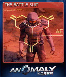 Series 1 - Card 2 of 5 - THE BATTLE SUIT