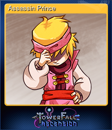 Series 1 - Card 3 of 8 - Assassin Prince