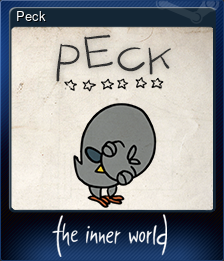 Series 1 - Card 7 of 7 - Peck