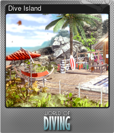 Series 1 - Card 2 of 10 - Dive Island