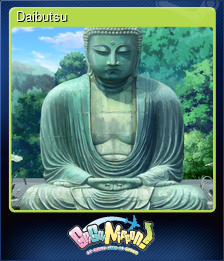Series 1 - Card 8 of 8 - Daibutsu