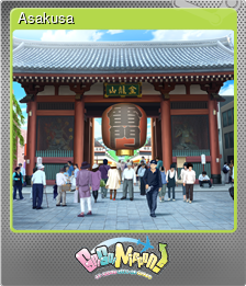 Series 1 - Card 2 of 8 - Asakusa