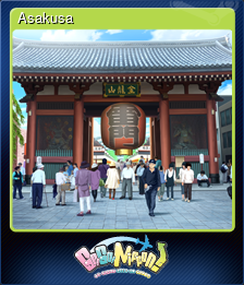 Series 1 - Card 2 of 8 - Asakusa