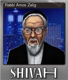 Series 1 - Card 6 of 6 - Rabbi Amos Zelig