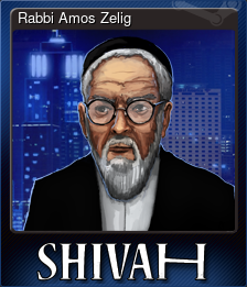 Series 1 - Card 6 of 6 - Rabbi Amos Zelig