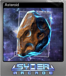 Series 1 - Card 3 of 7 - Asteroid