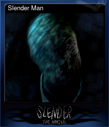 Series 1 - Card 2 of 5 - Slender Man