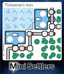 Series 1 - Card 7 of 7 - Fisherman's huts