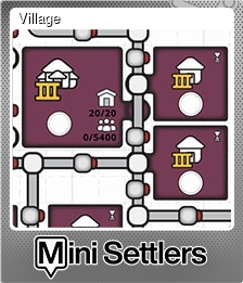 Series 1 - Card 6 of 7 - Village
