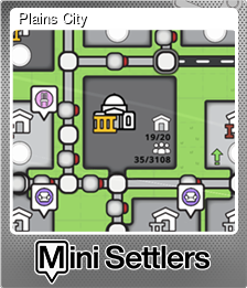 Series 1 - Card 1 of 7 - Plains City