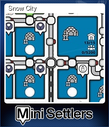 Series 1 - Card 2 of 7 - Snow City