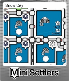 Series 1 - Card 2 of 7 - Snow City