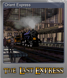 Series 1 - Card 5 of 6 - Orient Express