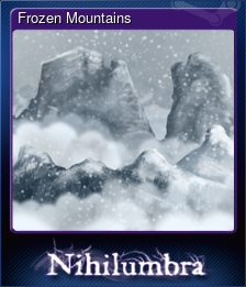 Series 1 - Card 1 of 6 - Frozen Mountains