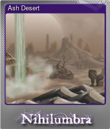 Series 1 - Card 3 of 6 - Ash Desert