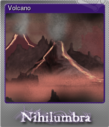 Series 1 - Card 4 of 6 - Volcano