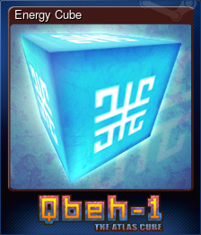 Series 1 - Card 2 of 6 - Energy Cube