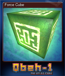 Series 1 - Card 4 of 6 - Force Cube