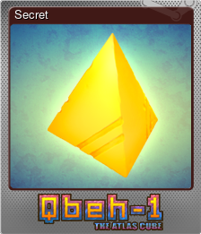 Series 1 - Card 6 of 6 - Secret