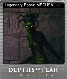 Series 1 - Card 6 of 8 - Legendary Beast: MEDUSA