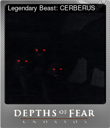 Series 1 - Card 2 of 8 - Legendary Beast: CERBERUS