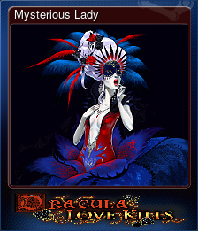 Series 1 - Card 5 of 5 - Mysterious Lady