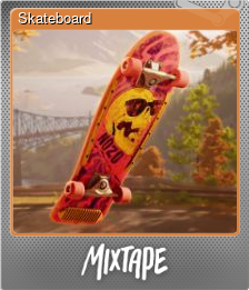 Series 1 - Card 5 of 5 - Skateboard