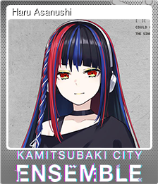 Series 1 - Card 9 of 11 - Haru Asanushi