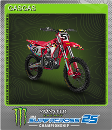 Series 1 - Card 1 of 6 - GASGAS