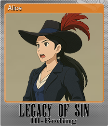 Series 1 - Card 5 of 6 - Alice