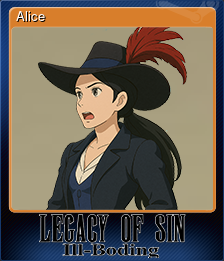 Series 1 - Card 5 of 6 - Alice