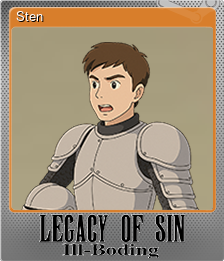 Series 1 - Card 3 of 6 - Sten