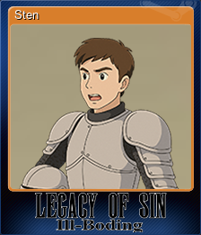 Series 1 - Card 3 of 6 - Sten